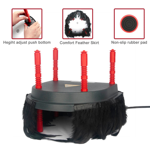 Hantop Chick Brooder Heating Plate with Comfort Feather - 13 Watts