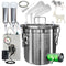 Hantop Goat Cow Milking Machine with Pressure Gauge (Pro+ Model, 12L)