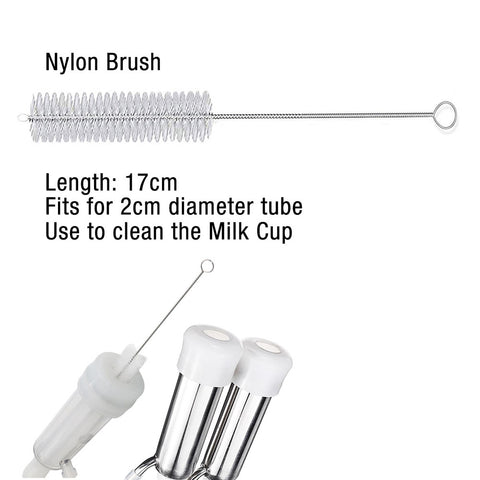 milker cleaning brushes